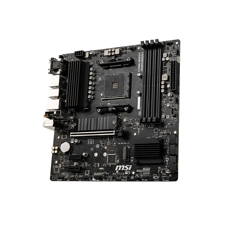 Placa Madre MSI B550M PRO-VDH WIFI (AM4, DDR4, PCIe 4.0, Micro-ATX) 3