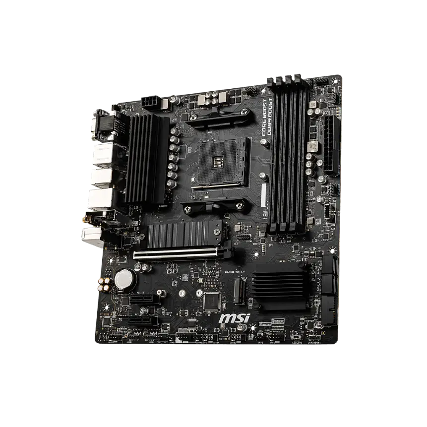 Placa Madre MSI B550M PRO-VDH WIFI (AM4, DDR4, PCIe 4.0, Micro-ATX) 3
