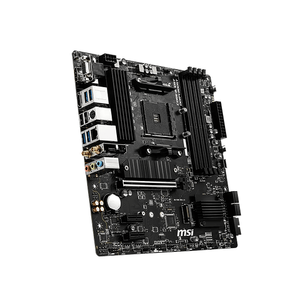 Placa Madre MSI B550M PRO-VDH WIFI (AM4, DDR4, PCIe 4.0, Micro-ATX) 4