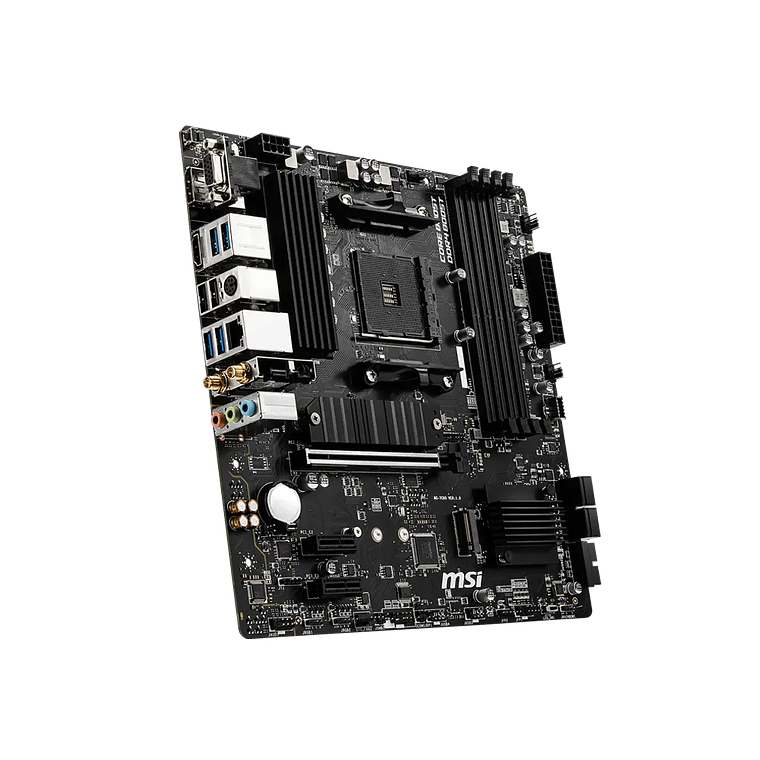 Placa Madre MSI B550M PRO-VDH WIFI (AM4, DDR4, PCIe 4.0, Micro-ATX) 4