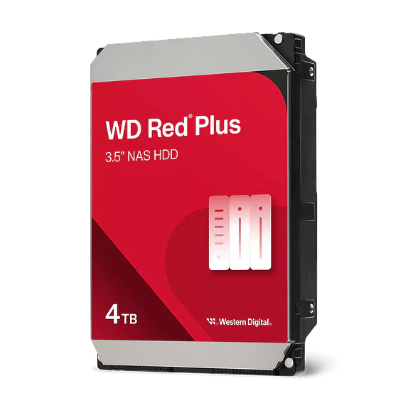 Disco Duro Western Digital Red Plus 4TB 3.5