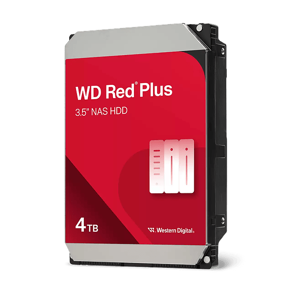 Disco Duro Western Digital Red Plus 4TB 3.5