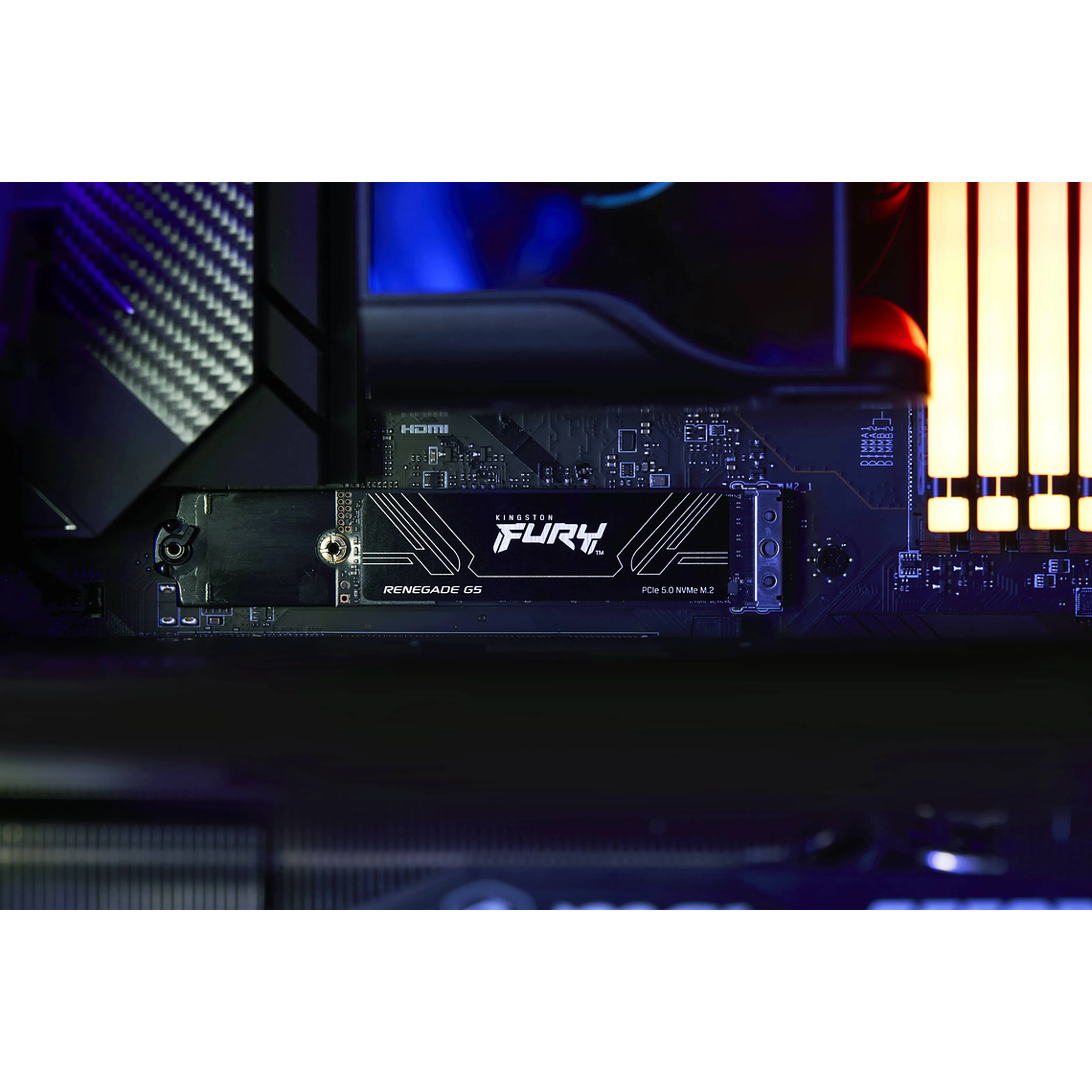 Unidad SSD Kingston Fury Renegade G5 de 2TB (NVMe 5.0, M.2 2280, Hasta 14.800Mbps) 2