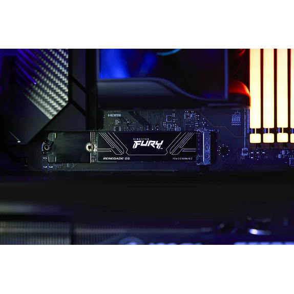Unidad SSD Kingston Fury Renegade G5 de 2TB (NVMe 5.0, M.2 2280, Hasta 14.800Mbps) 2