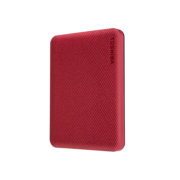 Disco Duro Externo Toshiba Canvio Advance 2TB USB 3.0 Rojo 3