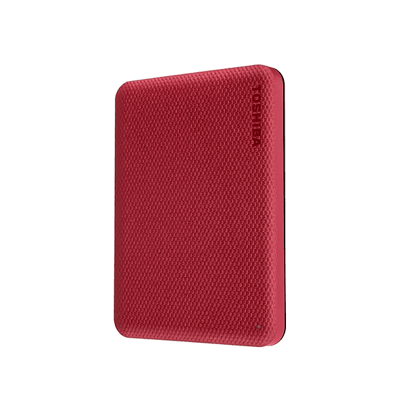 Disco Duro Externo Toshiba Canvio Advance 2TB USB 3.0 Rojo 3