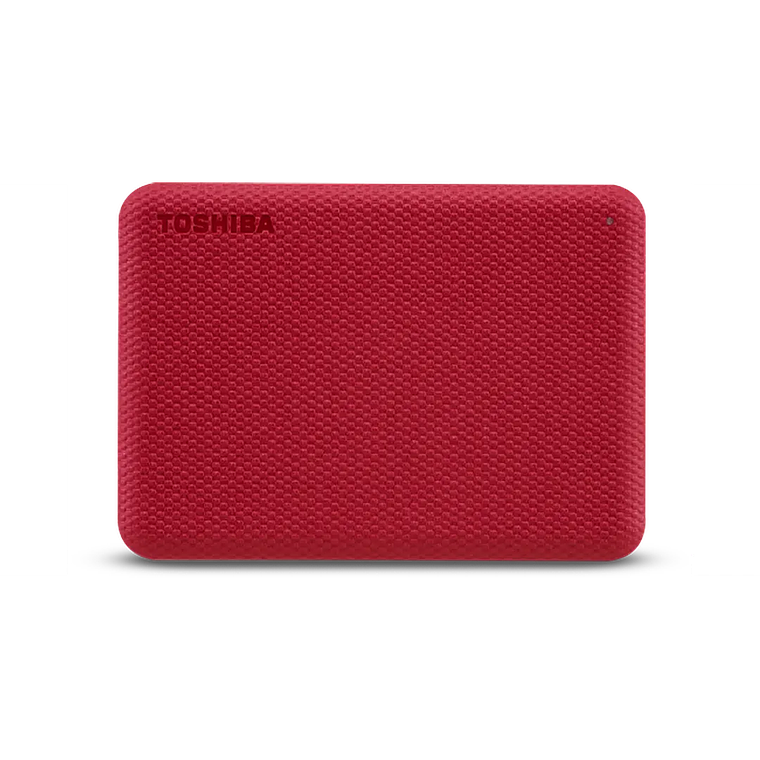 Disco Duro Externo Toshiba Canvio Advance 2TB USB 3.0 Rojo 1