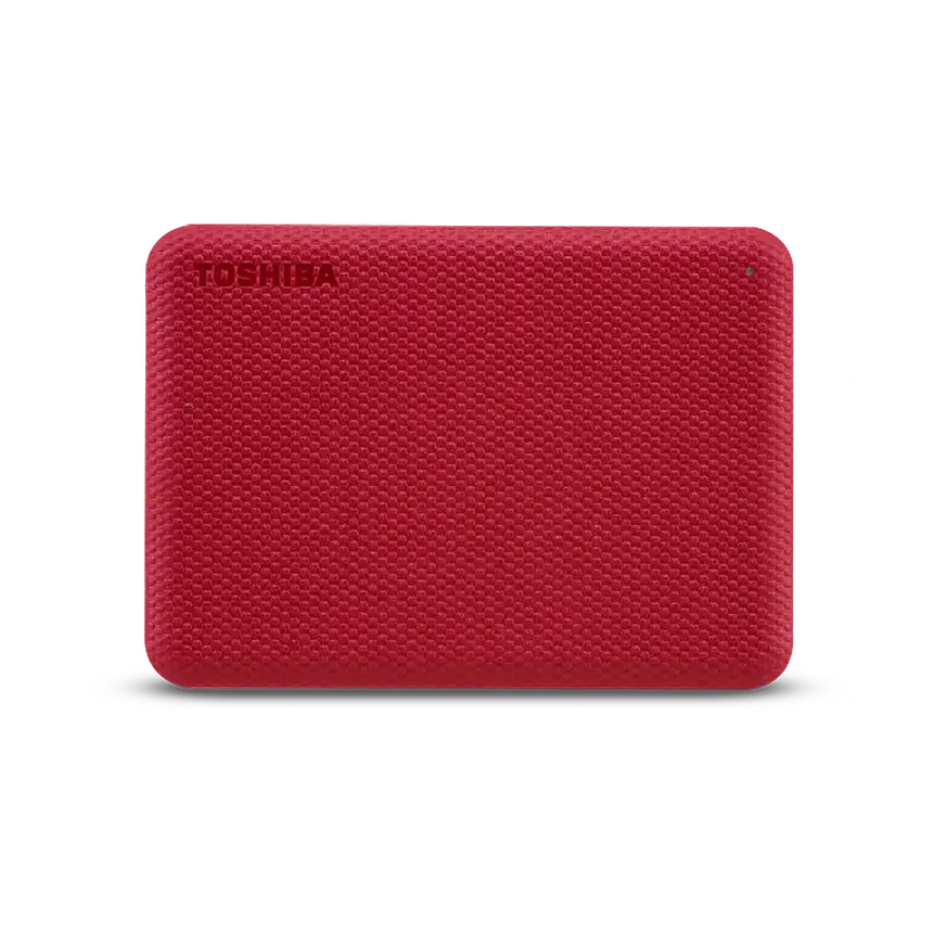 Disco Duro Externo Toshiba Canvio Advance 2TB USB 3.0 Rojo 1