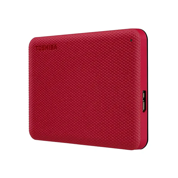 Disco Duro Externo Toshiba Canvio Advance 2TB USB 3.0 Rojo 2