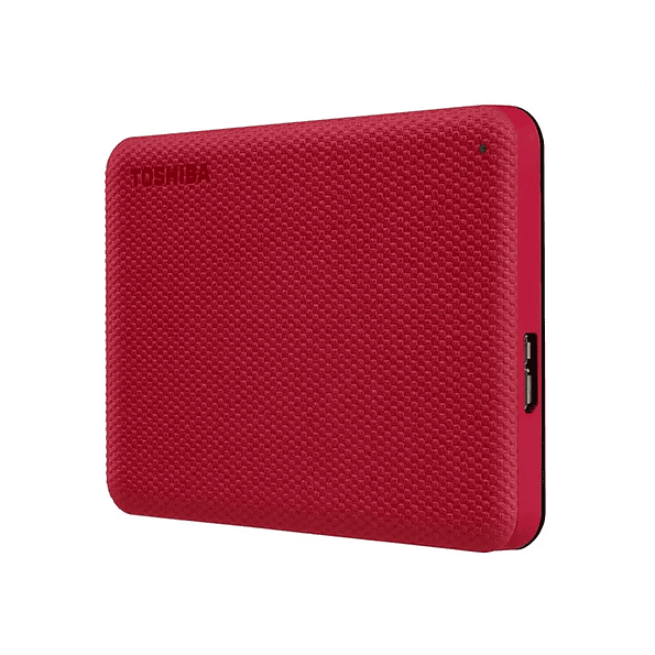 Disco Duro Externo Toshiba Canvio Advance 2TB USB 3.0 Rojo 2