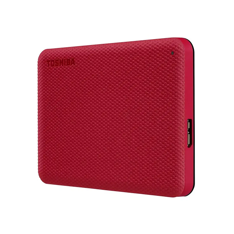 Disco Duro Externo Toshiba Canvio Advance 2TB USB 3.0 Rojo 2