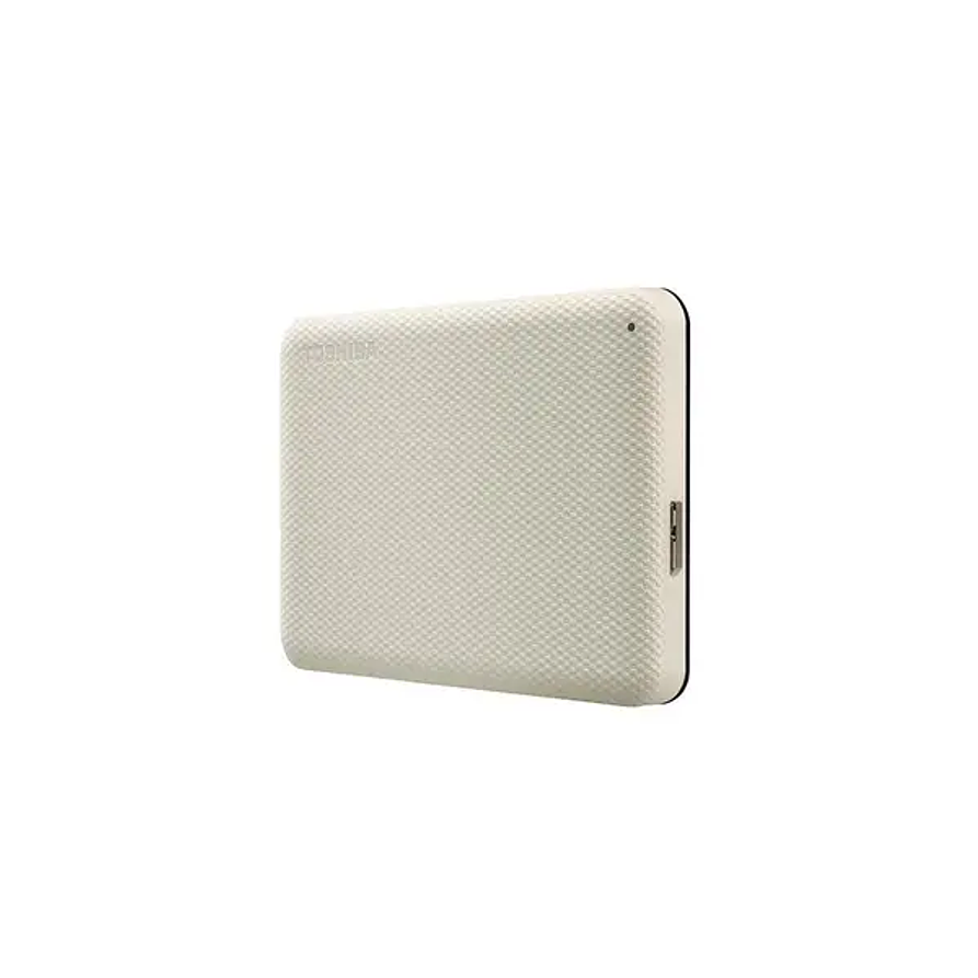 Disco Portátil Toshiba Canvio Advance 1TB USB 3.0 Blanco – Almacenamiento confiable y elegante 2