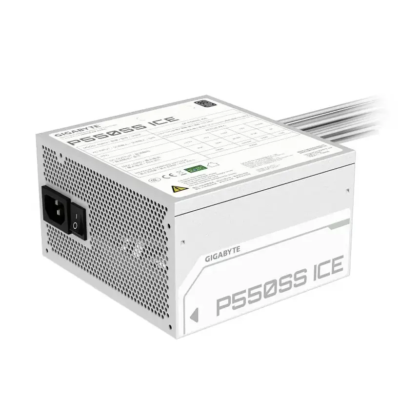 Fuente de poder Gigabyte GP-P550SS ICE 550W 80 Plus Silver 5