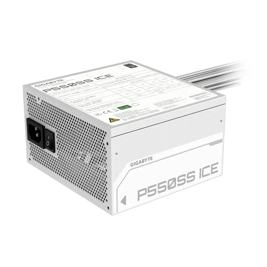 Fuente de poder Gigabyte GP-P550SS ICE 550W 80 Plus Silver 5