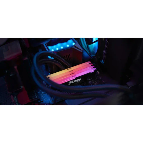 Memoria RAM Kingston FURY Beast RGB 16GB DDR4 3600MHz CL18 para PC Gamer 4