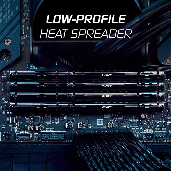 Memoria RAM Kingston Fury Beast DDR5 32GB (2x16GB) 5600MT/s 4