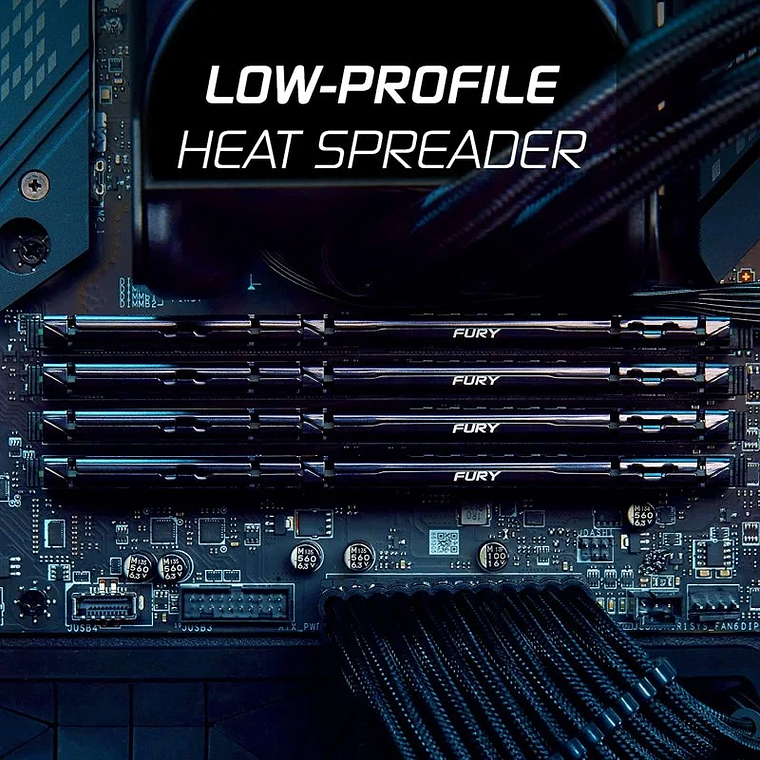 Memoria RAM Kingston Fury Beast DDR5 32GB (2x16GB) 5600MT/s 4