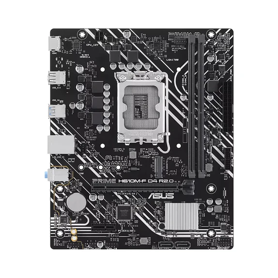 Placa Madre ASUS PRIME H610M-F D4 R2.0 LGA1700 DDR4 2