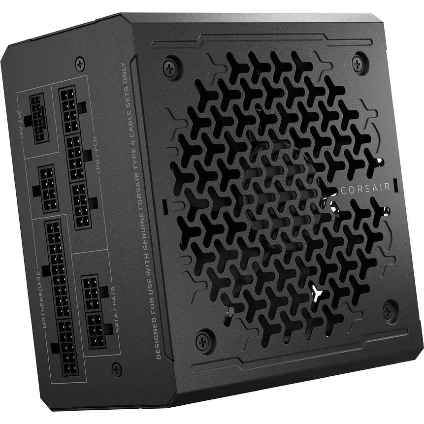 Fuente de poder Corsair RM1000e 1000W ATX 3.1 modular Gold 2
