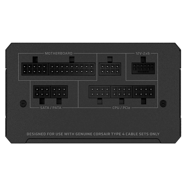 Fuente de poder Corsair RM1000e 1000W ATX 3.1 modular Gold 3