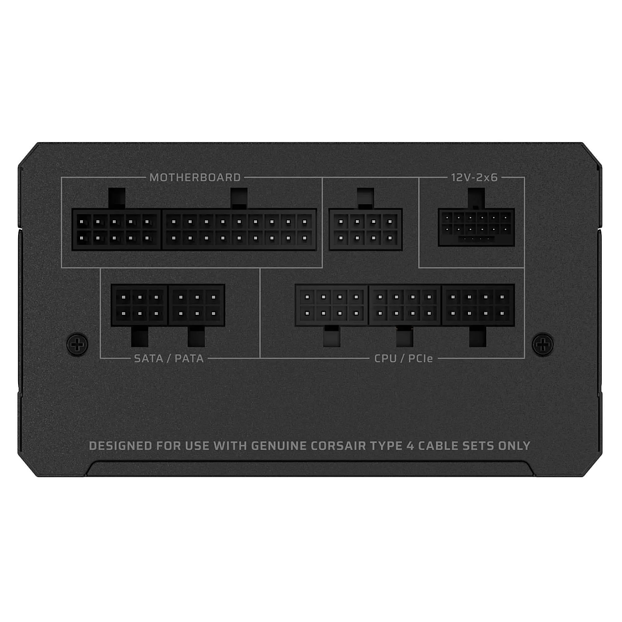 Fuente de poder Corsair RM1000e 1000W ATX 3.1 modular Gold 3