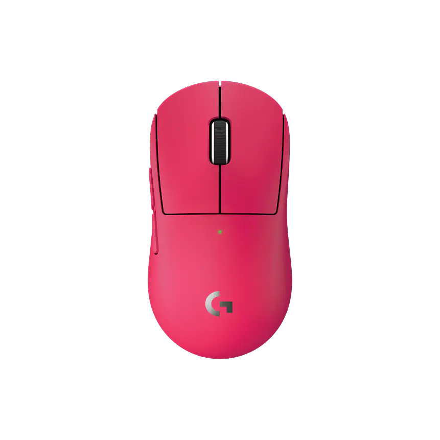 Mouse Gamer Inalámbrico Logitech Pro X Superlight 2C Rosa 51g HERO 2 44K DPI 1