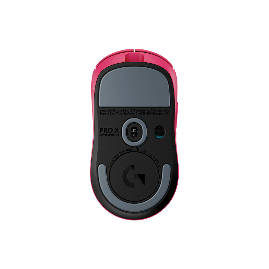 Mouse Gamer Inalámbrico Logitech Pro X Superlight 2C Rosa 51g HERO 2 44K DPI 5
