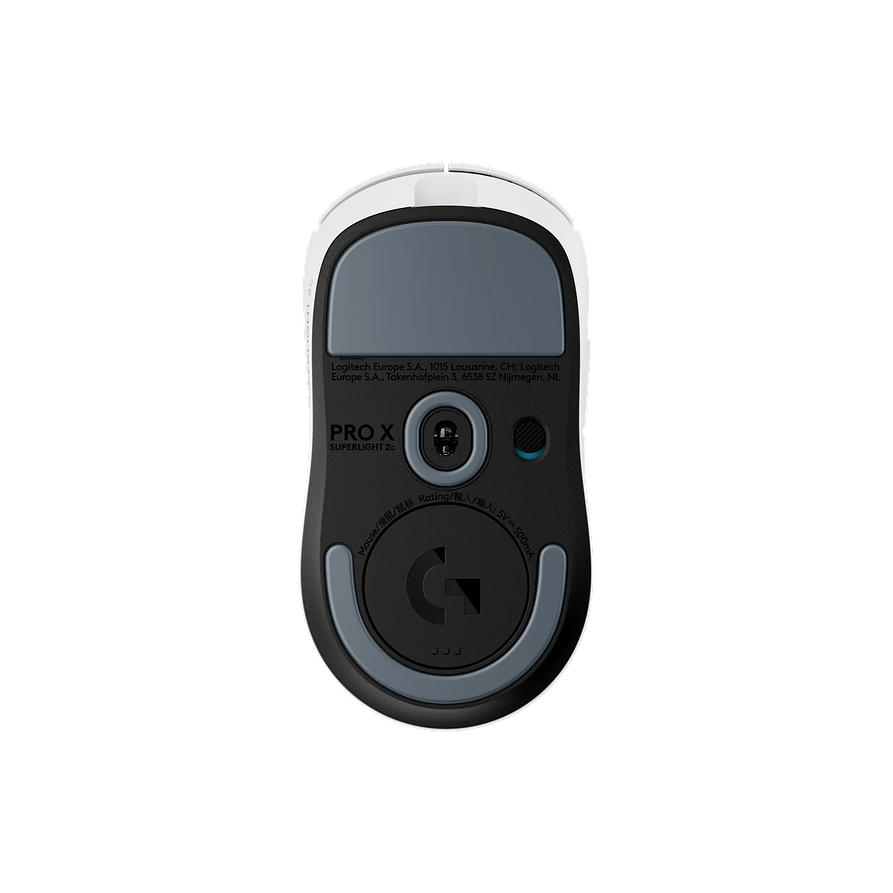 Mouse Gamer Inalámbrico Logitech Pro X Superlight 2C Blanco 44K DPI 5