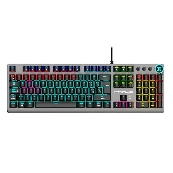 Teclado Mecánico Gamer Primus Ballista 90T Red RGB Español 1