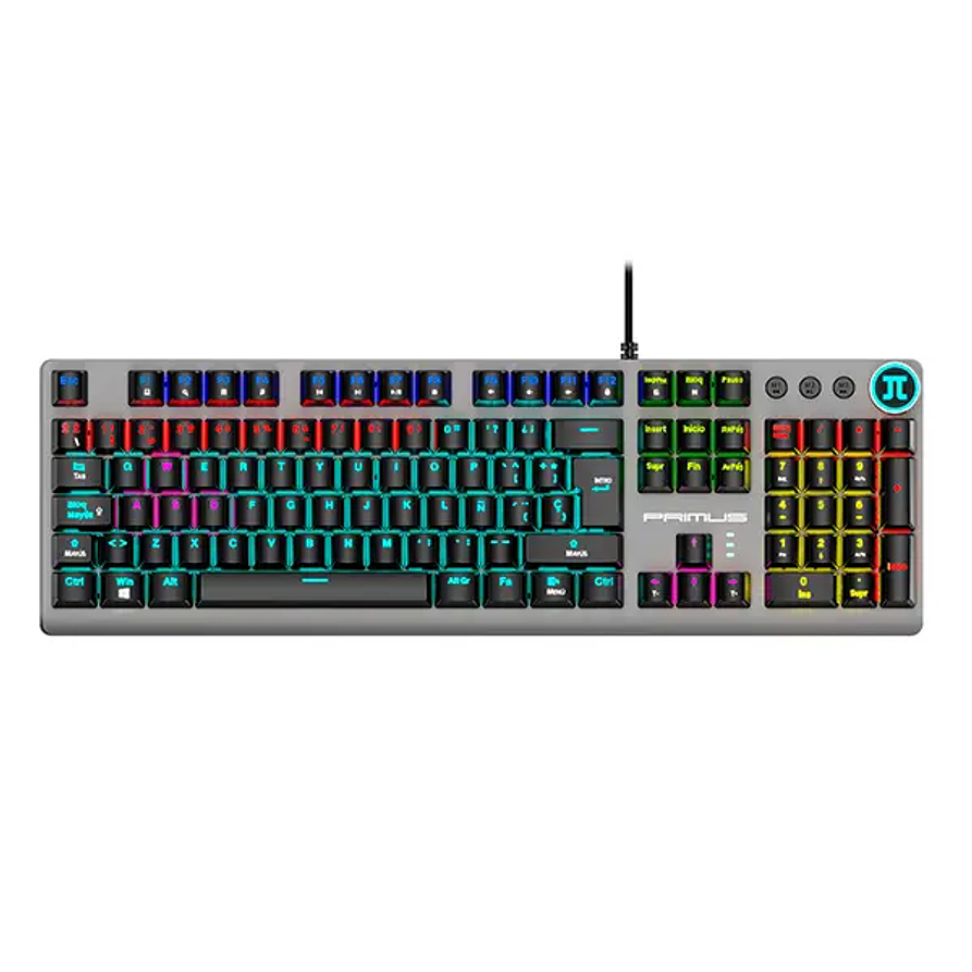 Teclado Mecánico Gamer Primus Ballista 90T Red RGB Español 1