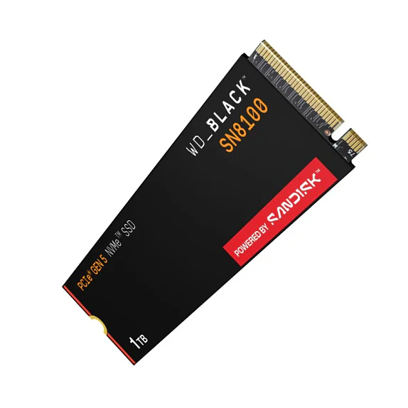 SSD WD Black SN8100 1TB NVMe PCIe 5.0 para PC Gamer y Creativos 5