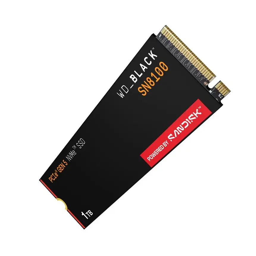 SSD WD Black SN8100 1TB NVMe PCIe 5.0 para PC Gamer y Creativos 5