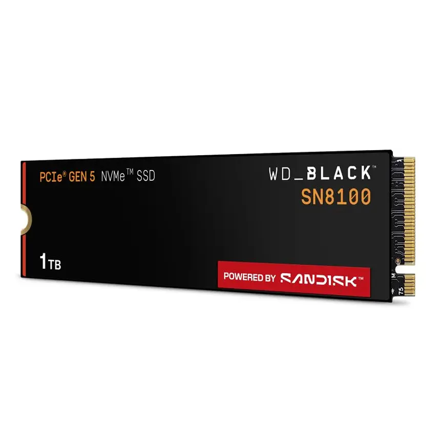 SSD WD Black SN8100 1TB NVMe PCIe 5.0 para PC Gamer y Creativos 3