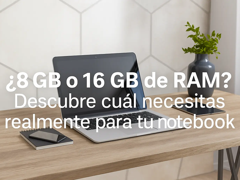 ¿8 o 16 GB de RAM en un notebook? La guía definitiva para elegir en Chile
