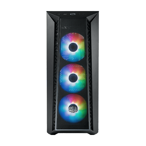 Gabinete Gamer Cooler Master MasterBox 520 Mesh Black ATX ARGB Vidrio Templado 2