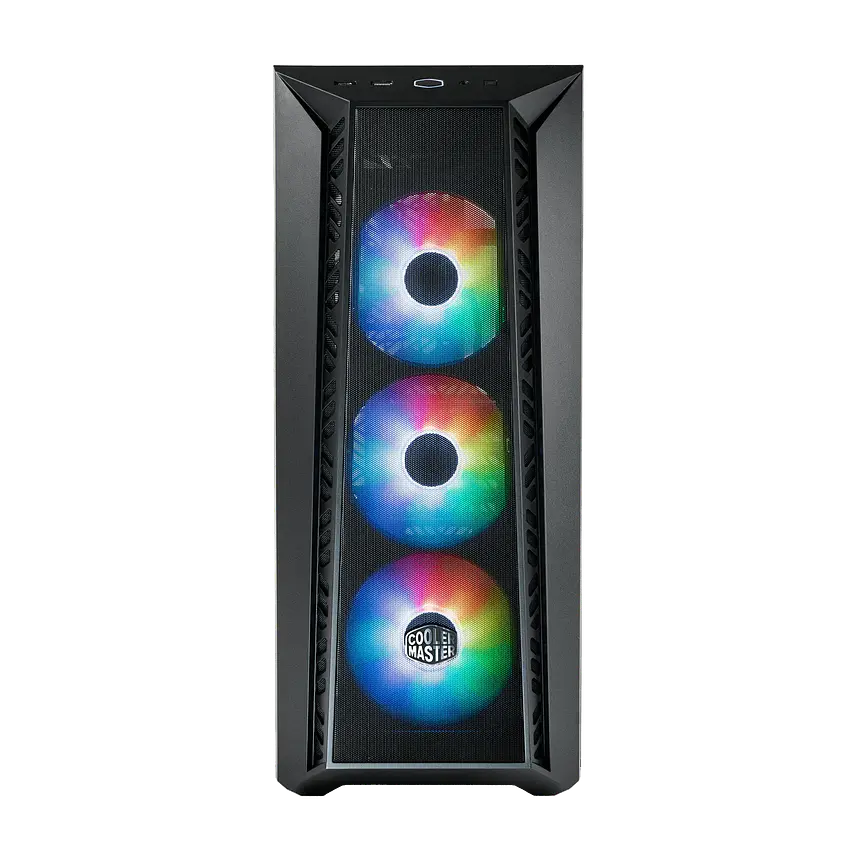 Gabinete Gamer Cooler Master MasterBox 520 Mesh Black ATX ARGB Vidrio Templado 2