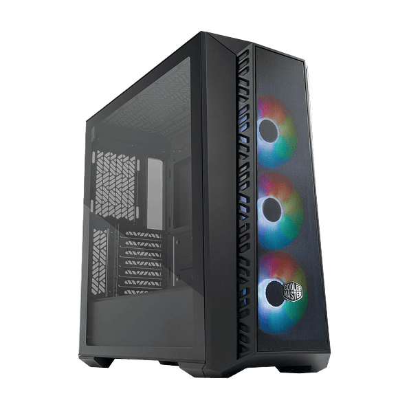 Gabinete Gamer Cooler Master MasterBox 520 Mesh Black ATX ARGB Vidrio Templado 1