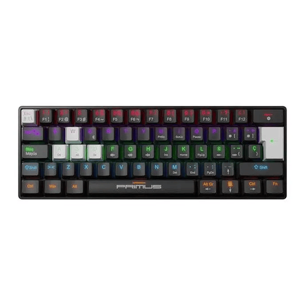 Teclado Mecánico Gamer Primus Ballista61T 60% RGB Switch Red 1