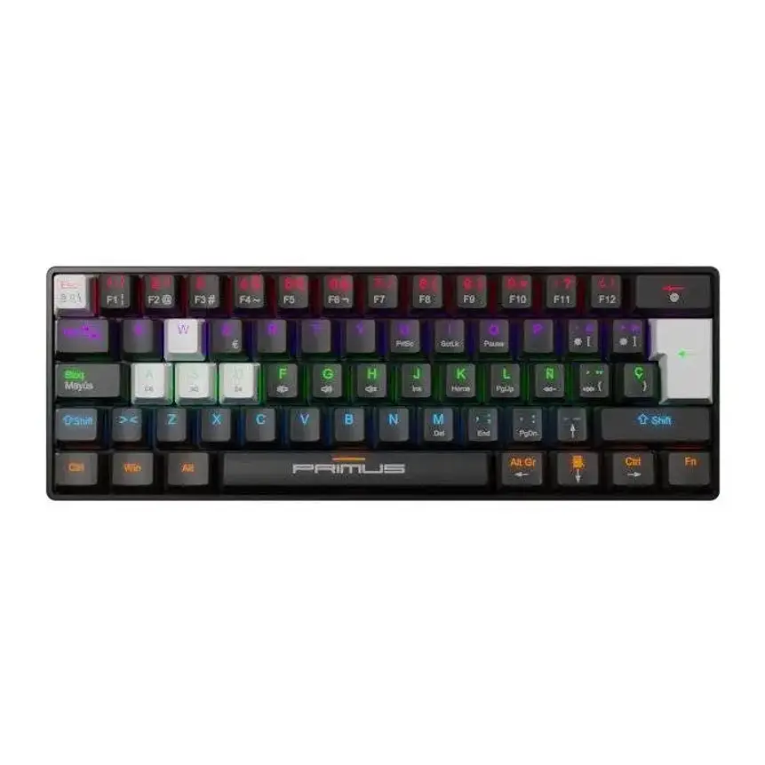 Teclado Mecánico Gamer Primus Ballista61T 60% RGB Switch Red 1