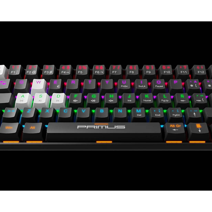 Teclado Mecánico Gamer Primus Ballista61T 60% RGB Switch Red 5