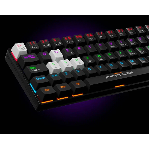Teclado Mecánico Gamer Primus Ballista61T 60% RGB Switch Red 3