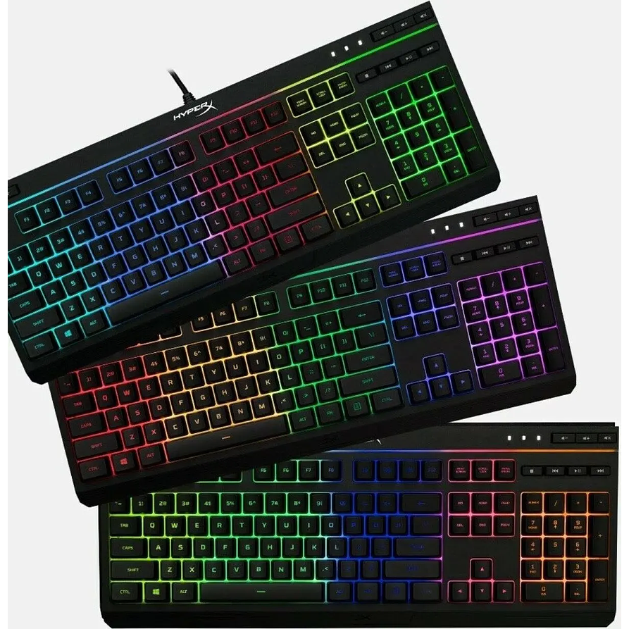 Teclado Gamer HyperX Alloy Core RGB Español – Membrana, Resistente a Derrames, RGB 6 Modos 2