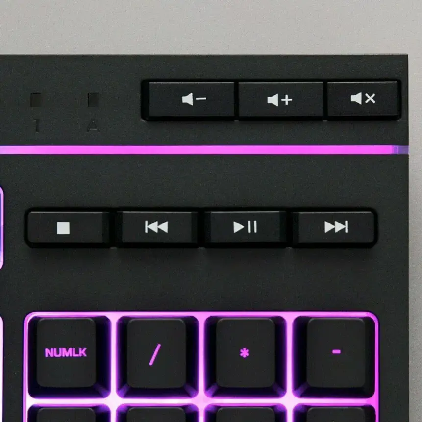Teclado Gamer HyperX Alloy Core RGB Español – Membrana, Resistente a Derrames, RGB 6 Modos 3