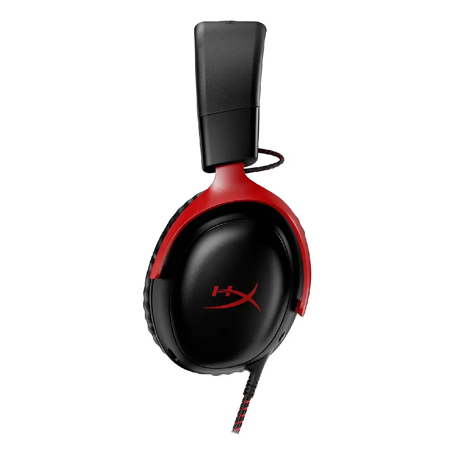 Audífonos Gamer HyperX Cloud III Black/Red | Headset PC y PS5 2