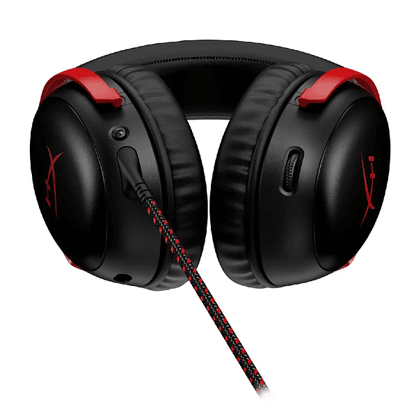 Audífonos Gamer HyperX Cloud III Black/Red | Headset PC y PS5 4