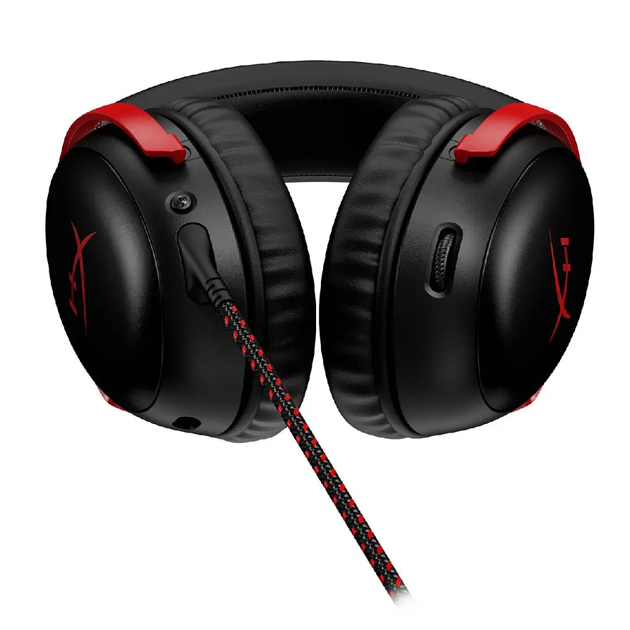 Audífonos Gamer HyperX Cloud III Black/Red | Headset PC y PS5 4