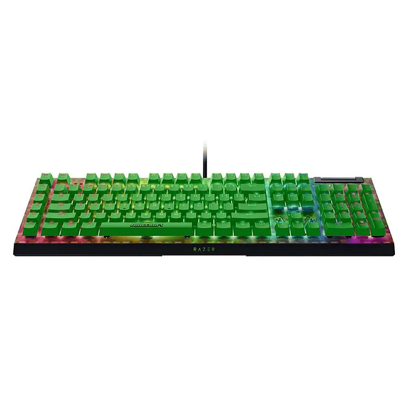 Teclado Mecánico Razer BlackWidow V4 X Minecraft RGB Switch Green 4