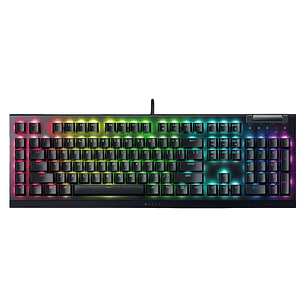Teclado mecánico gamer Razer BlackWidow V4 X Yellow RGB español