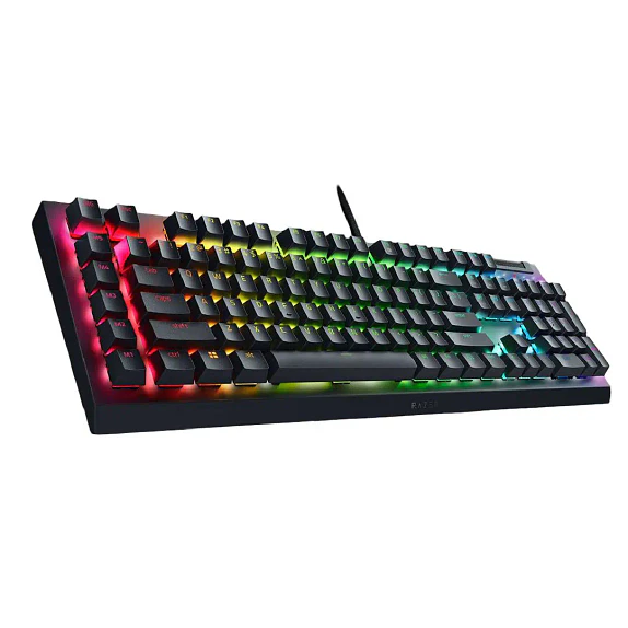 Teclado mecánico gamer Razer BlackWidow V4 X Yellow RGB español 2