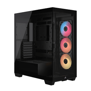 Gabinete Gamer Corsair 3500X RS-R ARGB Negro ATX/E-ATX